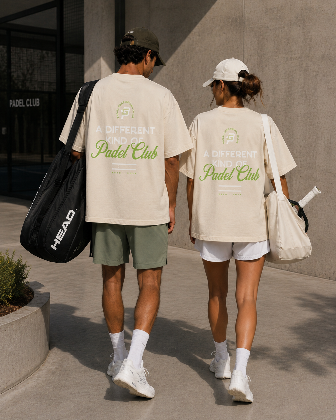 Camiseta PG Social Club Drop Shoulder — Beige