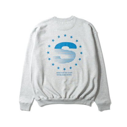 Sudadera Crew Neck Secco Gris