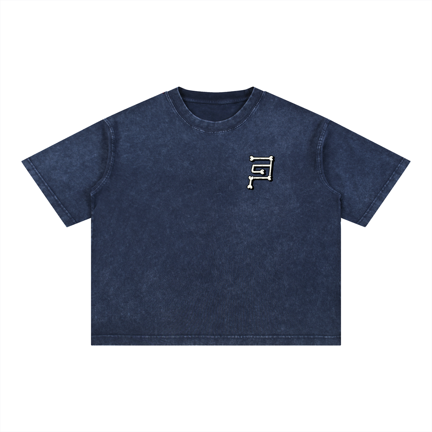 Camiseta PG Bones azul frontal