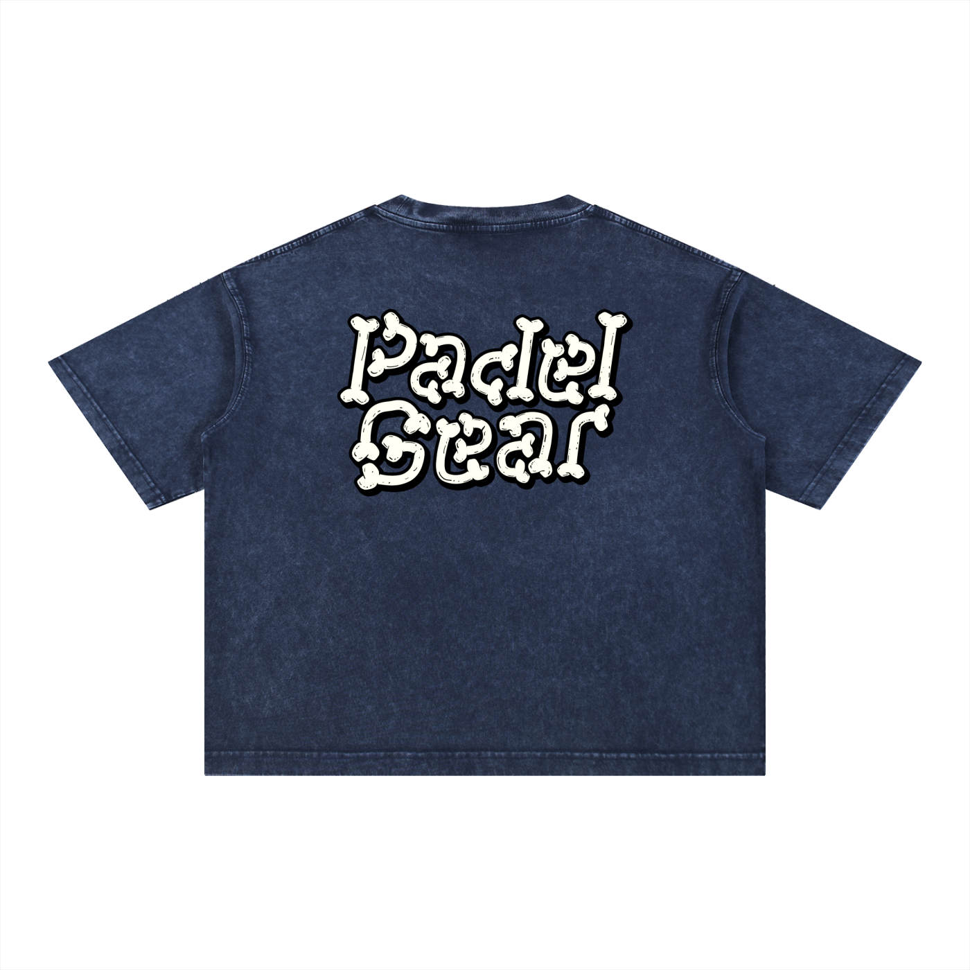 Camiseta PG Bones azul espalda