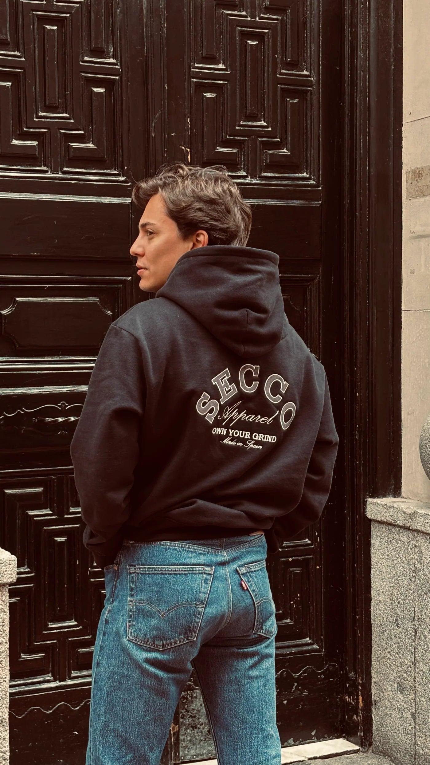 Hoodie Secco Negro