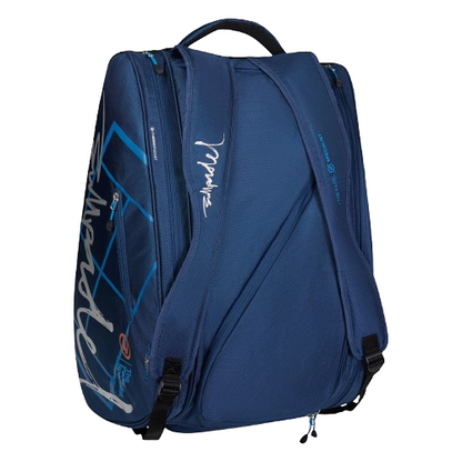 Paletero Bullpadel Ionic Azul 2026 Vista Trasera