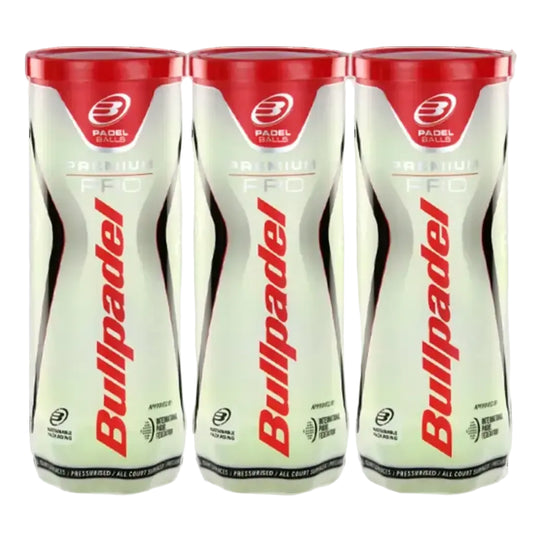 Pelotas de pádel Bullpadel Premium pro Pack de 3