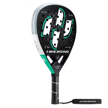 Pala de Padel Hirostar Alien Core 2026 vista diagonal