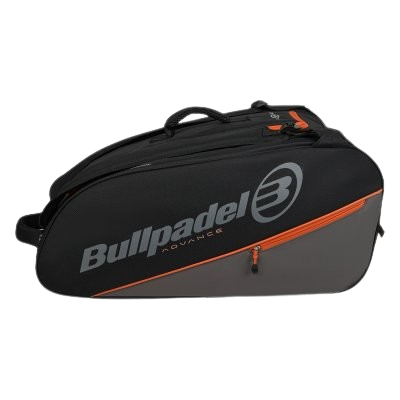 Paletero Bullpadel Advance Negro vista frontal
