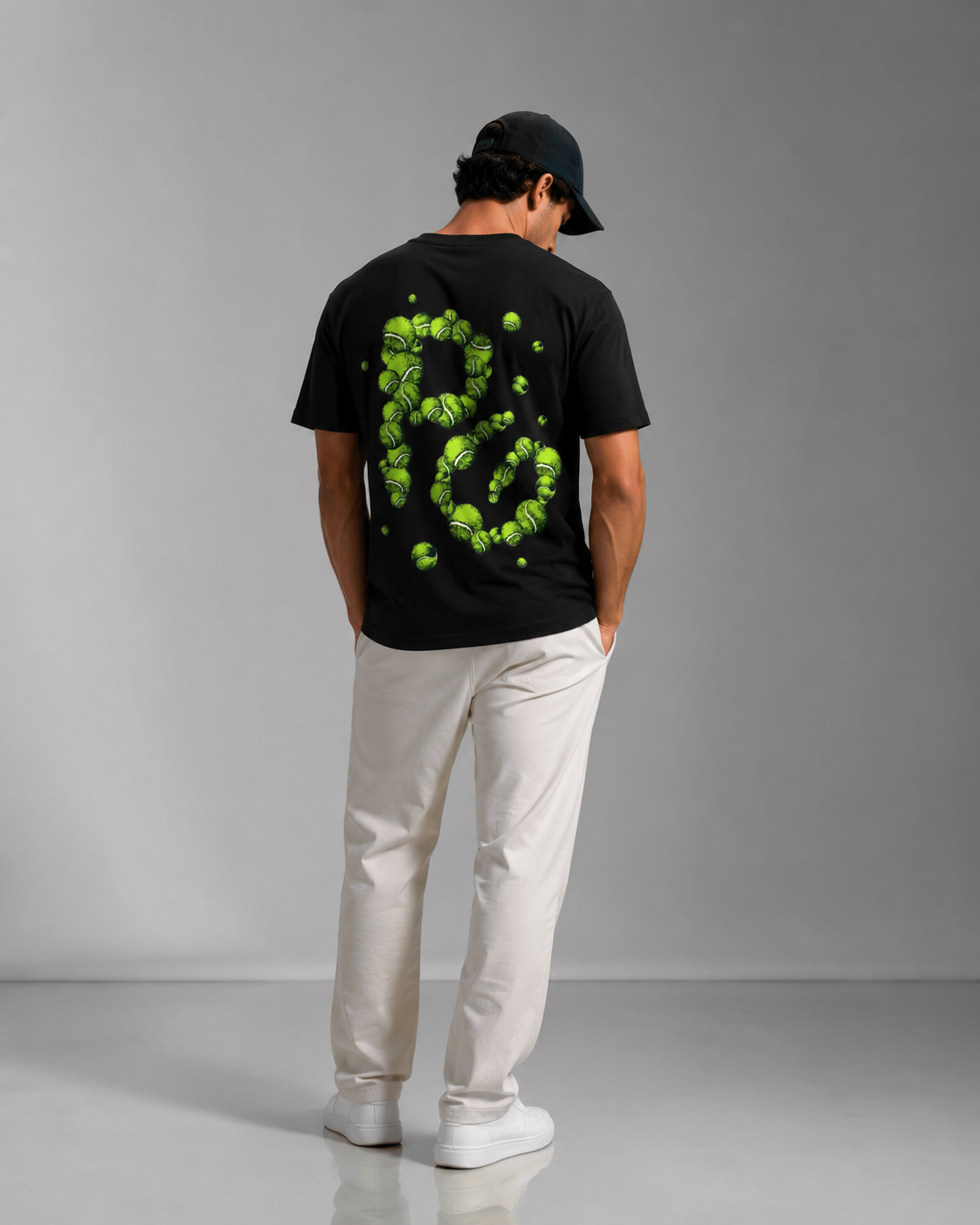 Camiseta PG Balls Oversized — navy