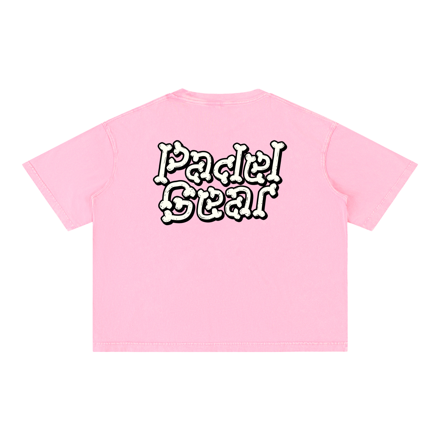 Camiseta PG Bones Boxy Cut — Rosada