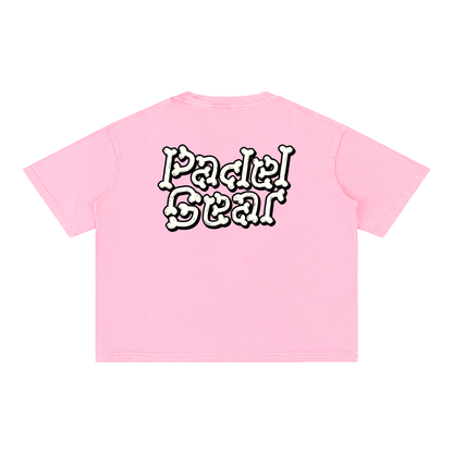 Camiseta PG Bones Boxy Cut — Rosada
