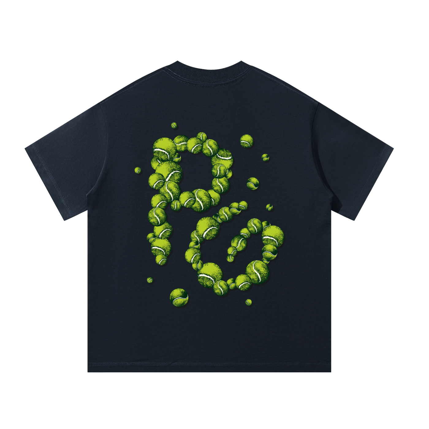 Camiseta PG Balls Oversized — navy