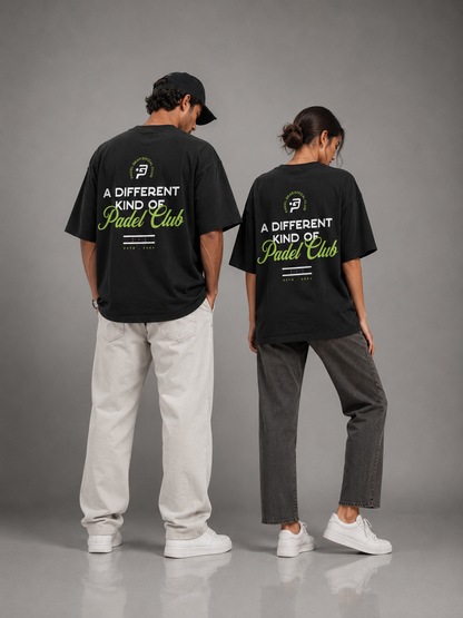Camiseta PG Social Club Drop Shoulder — negra