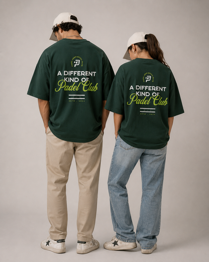 Camiseta PG Social Club Drop Shoulder — Verde