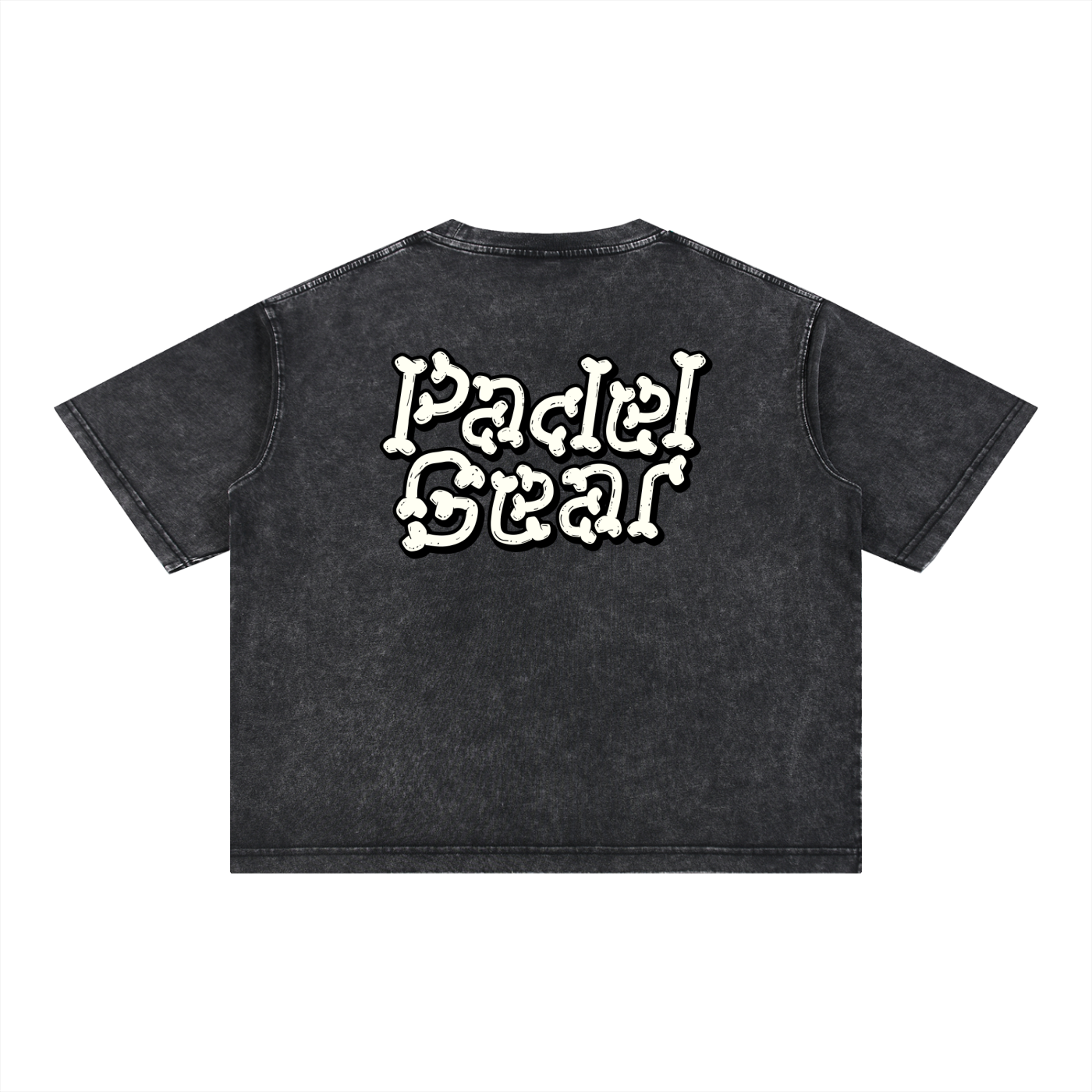 Camiseta PG Bones Boxy Cut — Negra