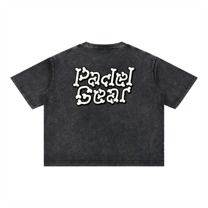 Camiseta PG Bones Boxy Cut — Negra
