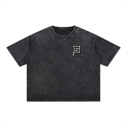Camiseta PG Bones Boxy Cut — Negra