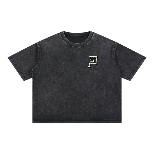 Camiseta PG Bones Boxy Cut — Negra
